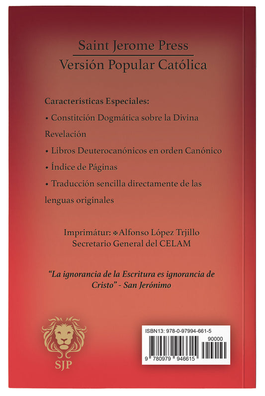 Sagrada Biblia Dios Habla Hoy